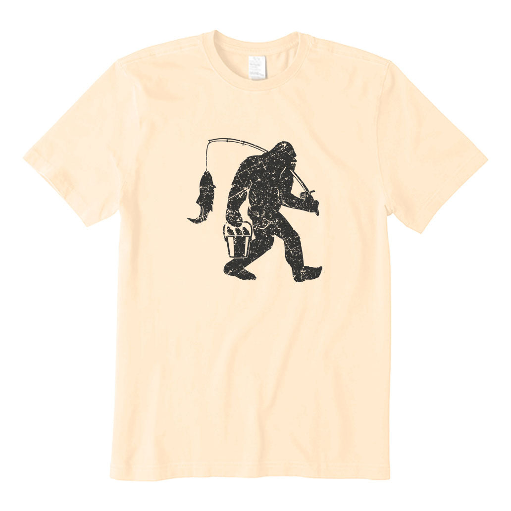 Bigfoot Fishing T-Shirt