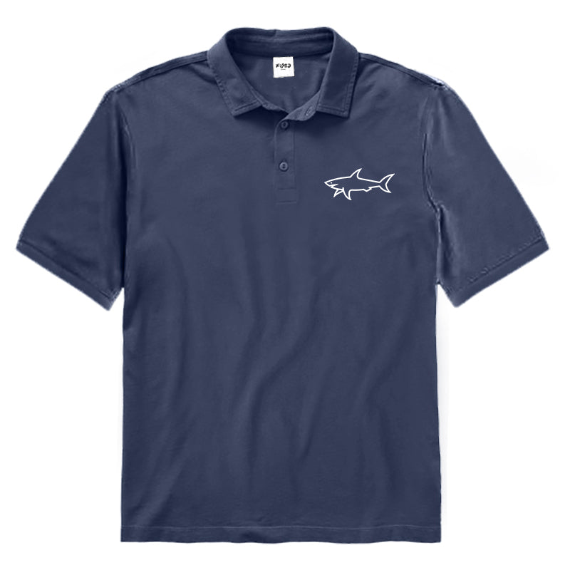 Great White Shark Polo Shirt