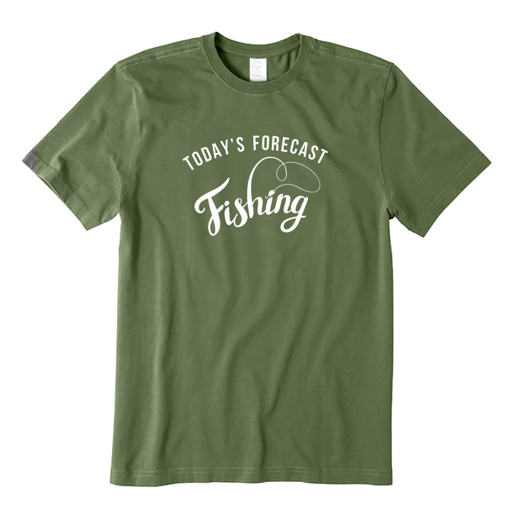 Today's Forecast Fishing T-Shirt