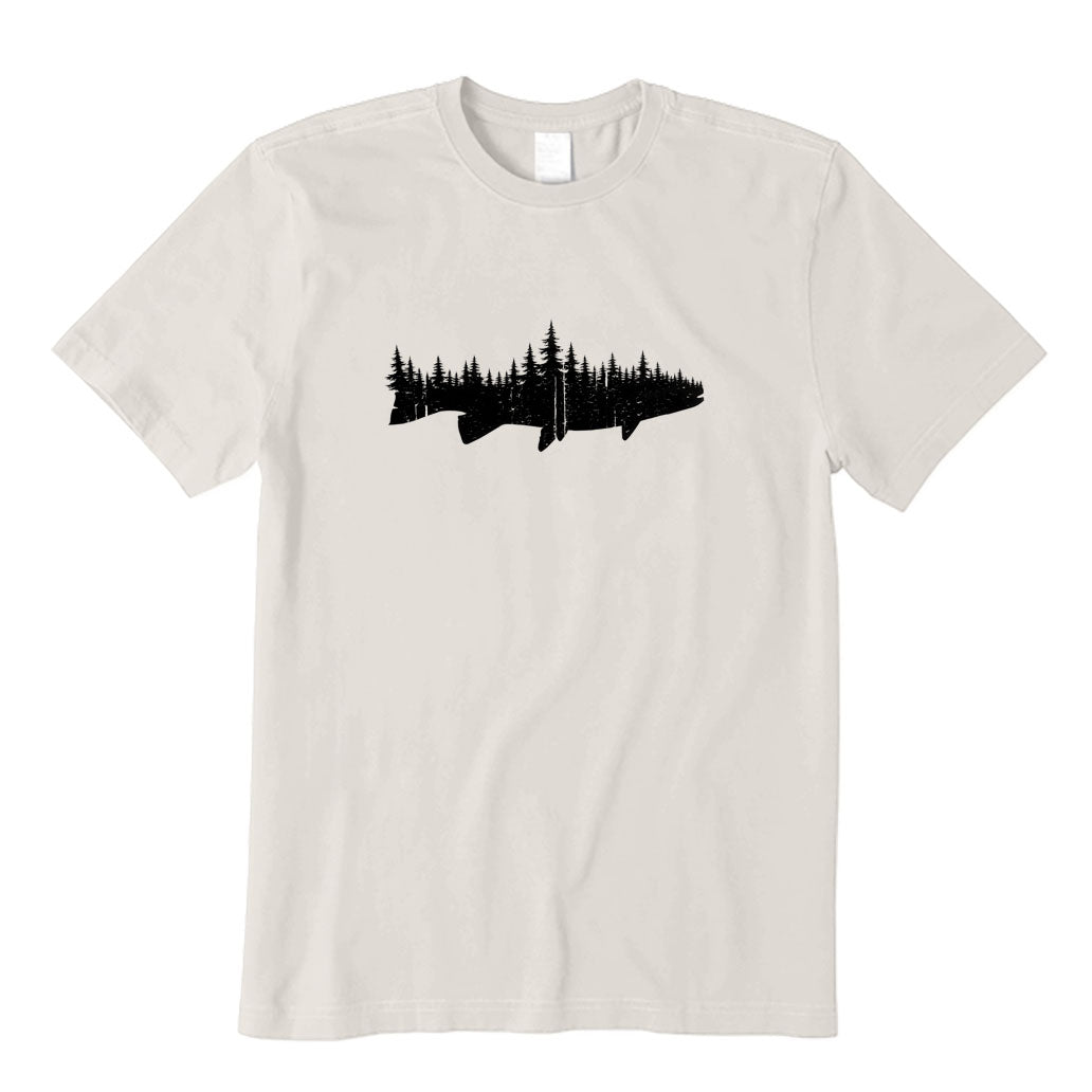 Fish Forest Landscape T-Shirt