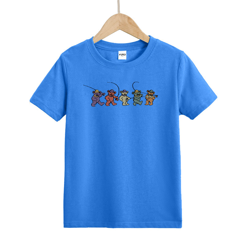 Let's Go Fishing Kid's T-Shirts