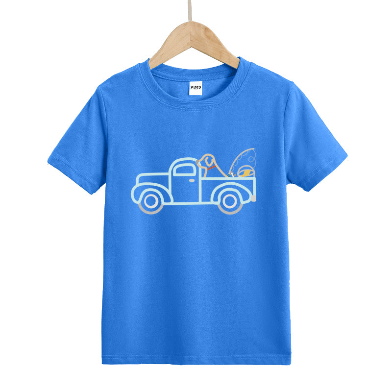 Gone Fishing Kid's T-Shirts