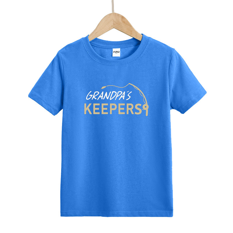 Grandpa's Keepers Kid's T-Shirts