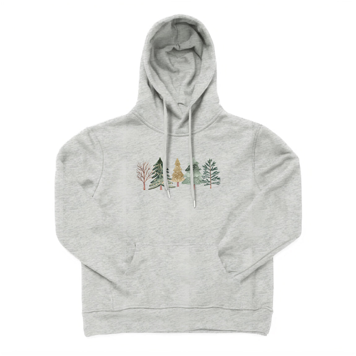 Merry and Bright Trees Hoodie