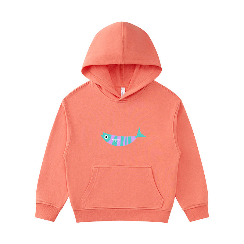 Colorful Fish Kid's Hoodie