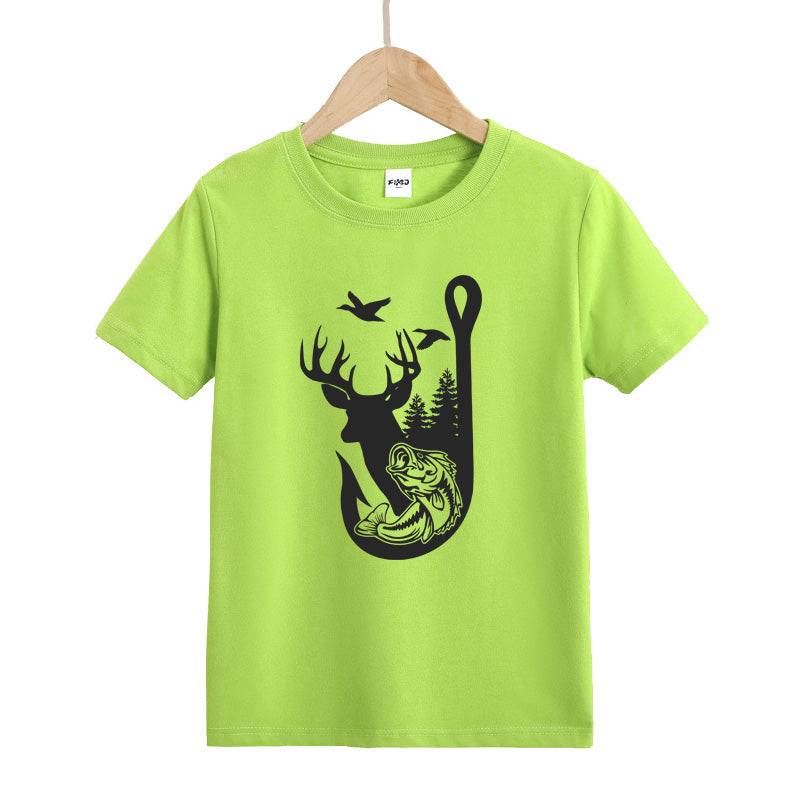 Fishing and Hunting Kid's T-Shirt