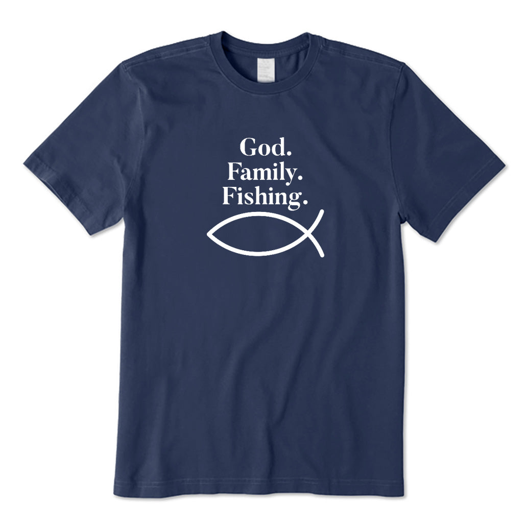 God Family Fish T-Shirt