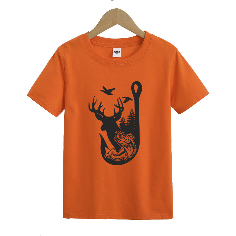 Fishing and Hunting Kid's T-Shirt