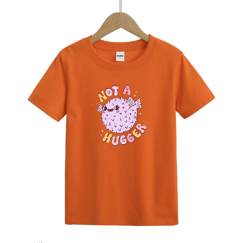 Not A Hugger Fish Kid's T-Shirts