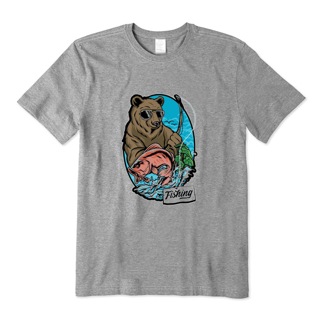 Bear Fishing T-Shirt