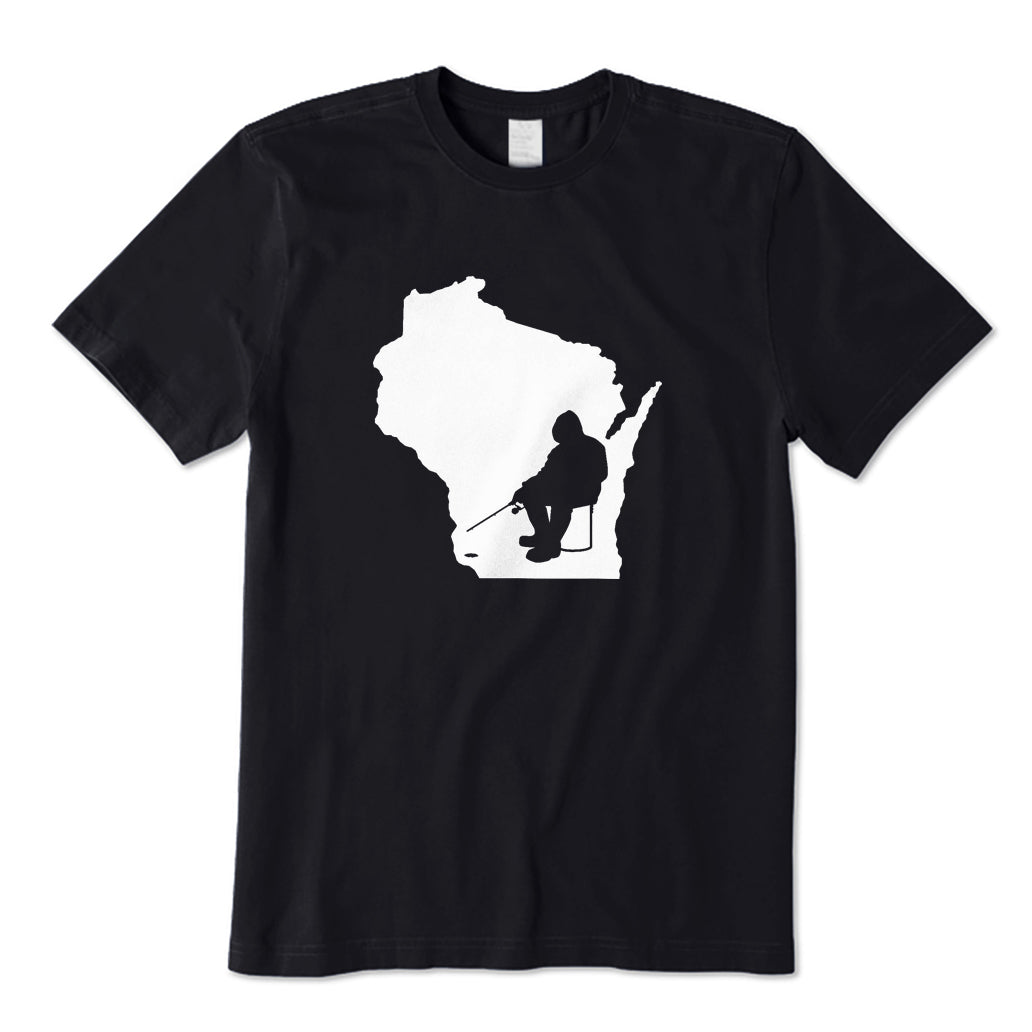 Wisconsin Ice Fishing T-Shirt