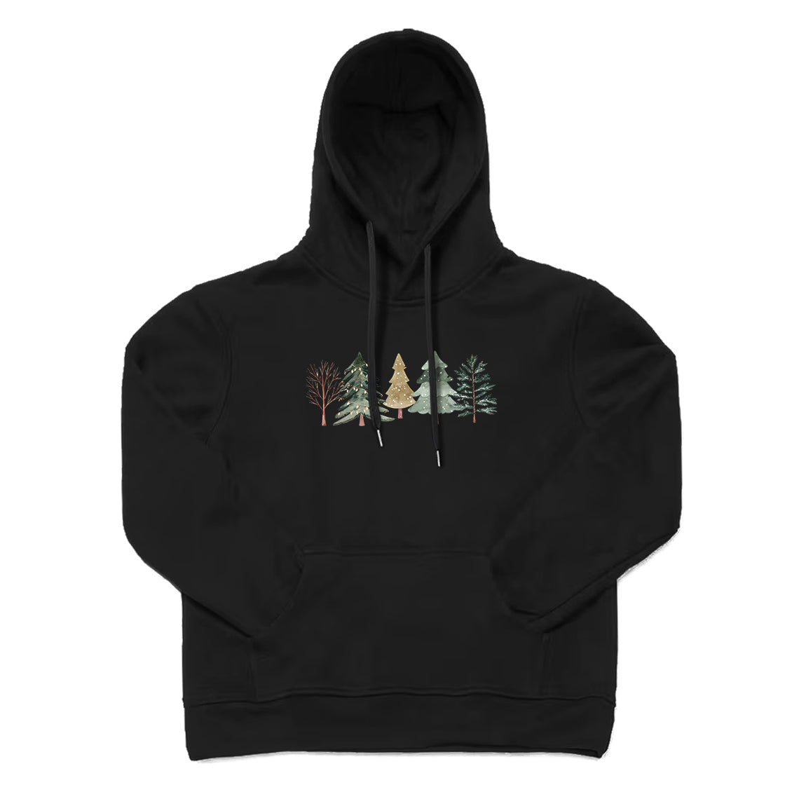 Merry and Bright Trees Hoodie