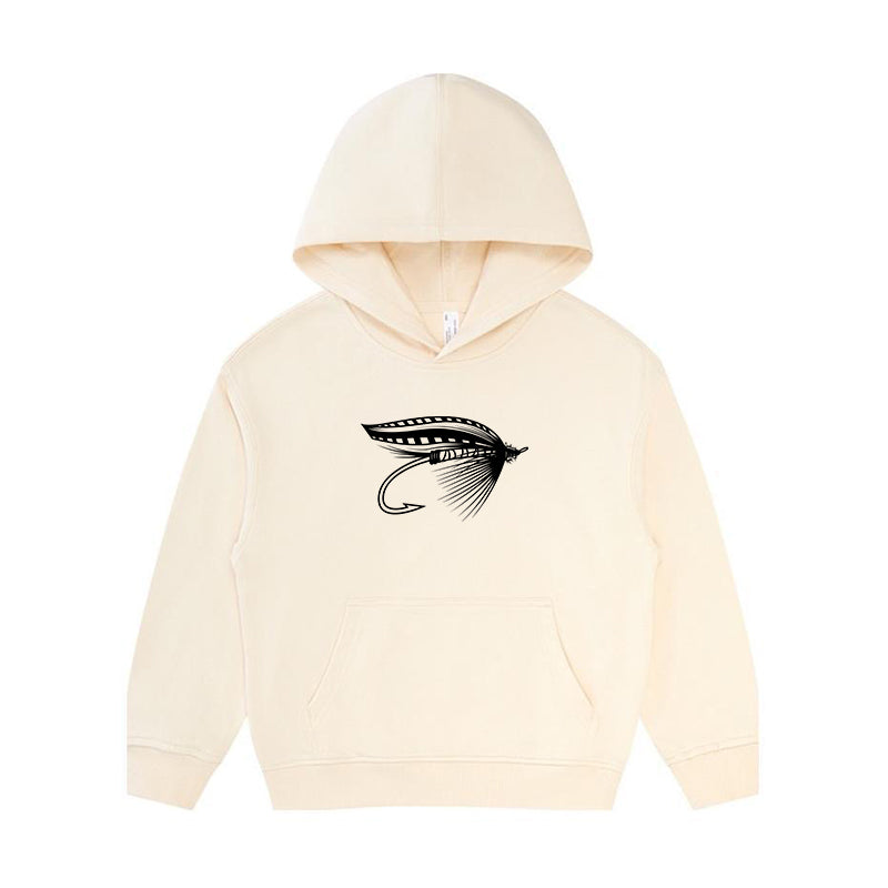 Fly Fishing Lure Kid's Hoodie