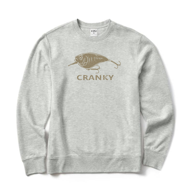 Cranky Fishing Crewneck Sweatshirt