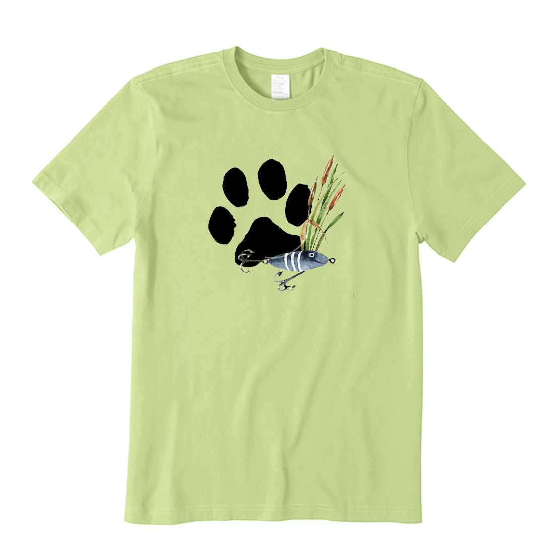 Love Fishing and Dog T-Shirt