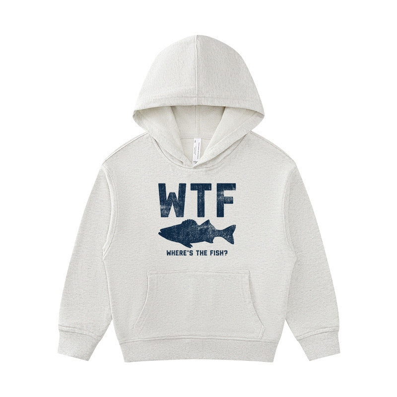 Where's The Fish Kid's Hoodie