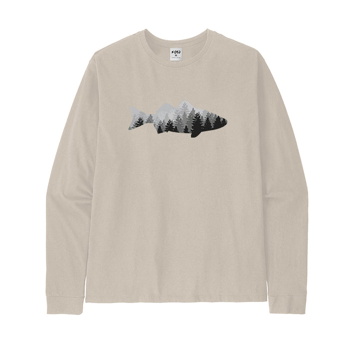 Fish and Forest Long Sleeve T-Shirt