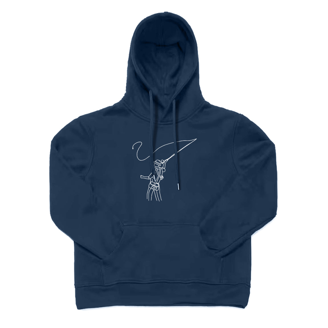 Vintage Fly Fishing Hoodie