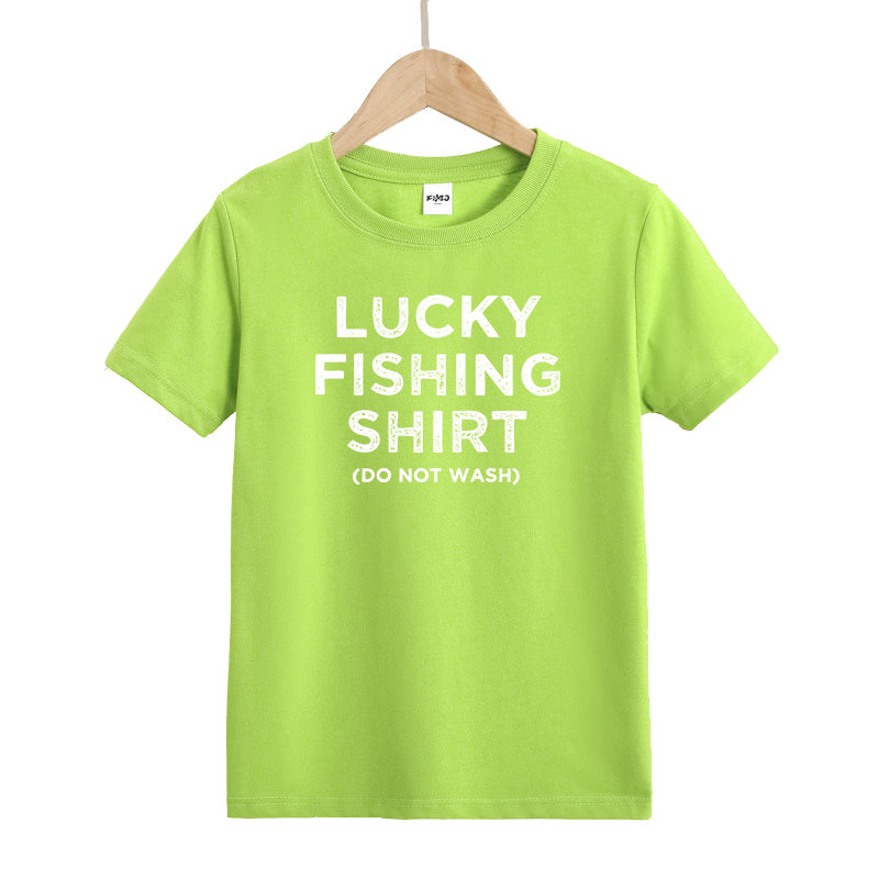 Lucky Fishing Shirt Kids T-Shirt