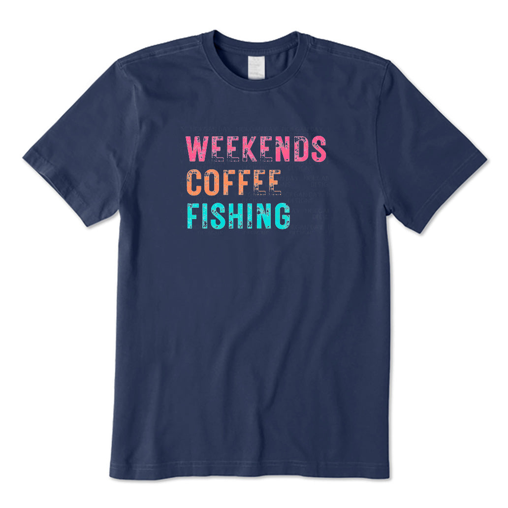 Weekend Coffee Fishing T-Shirt