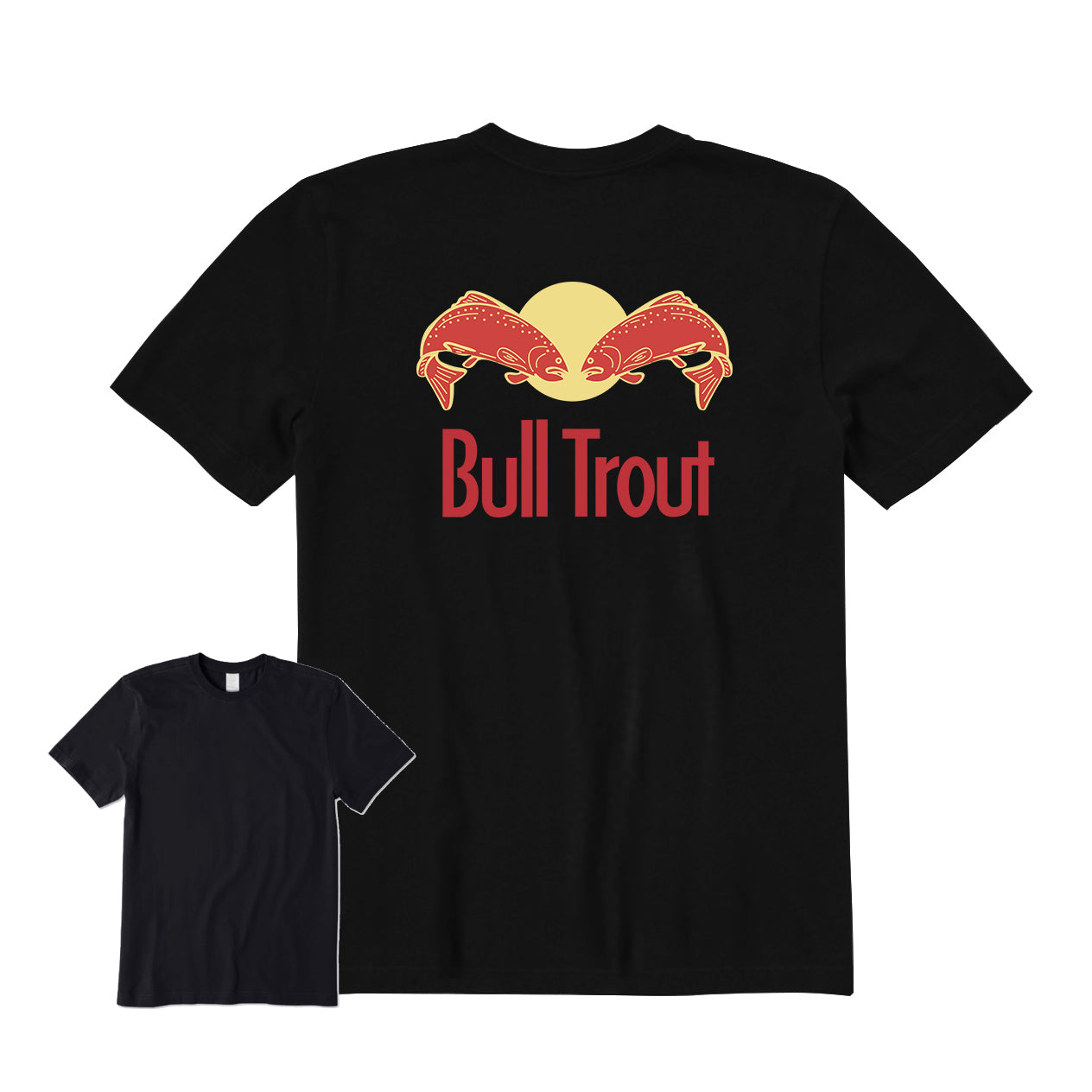 Bull Trout  Back Graphic T-Shirt