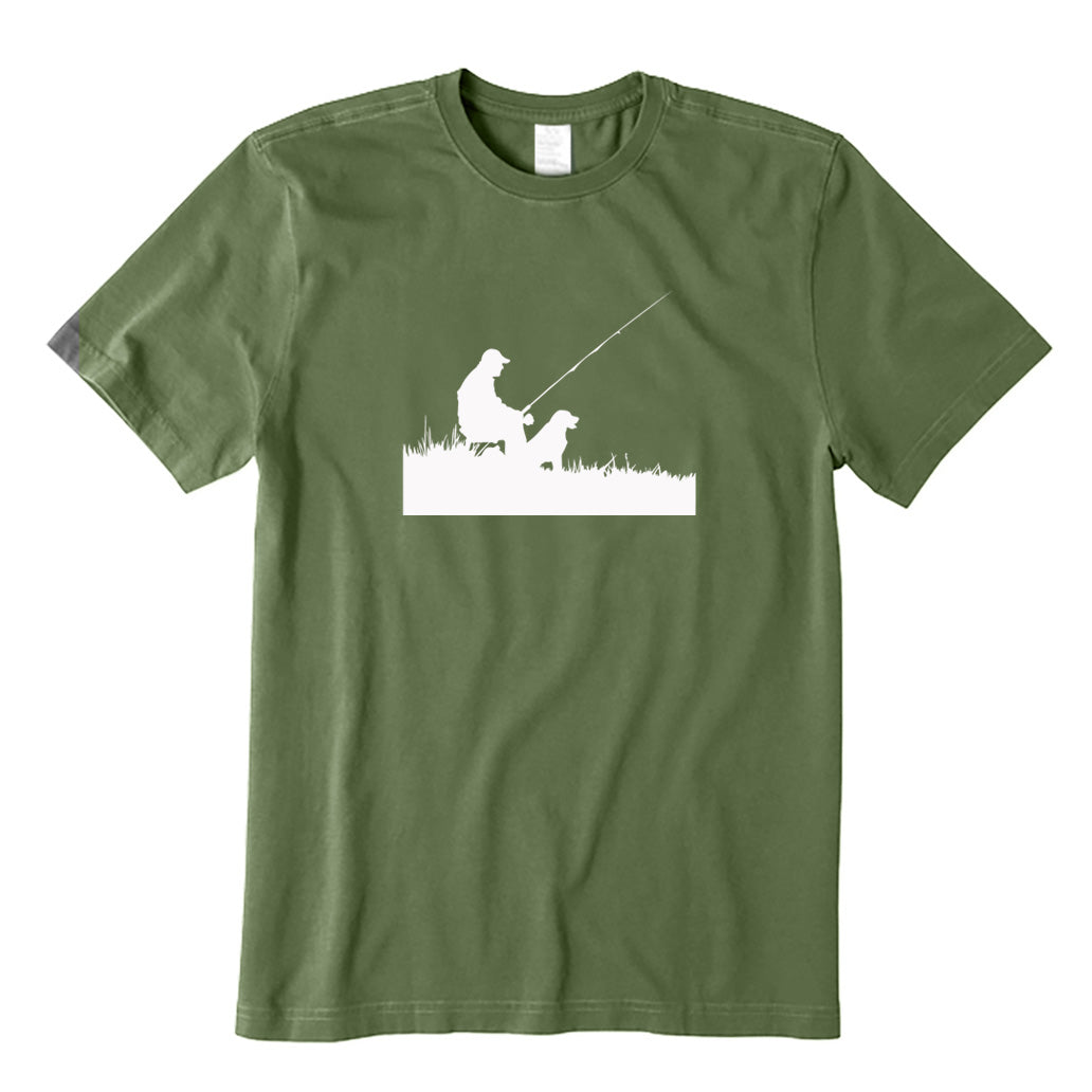 Fishing with My Dog T-Shirt