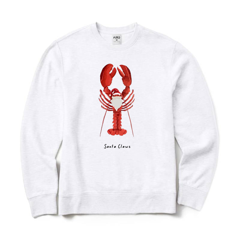 Santa Claws Christmas Crewneck Sweatshirt