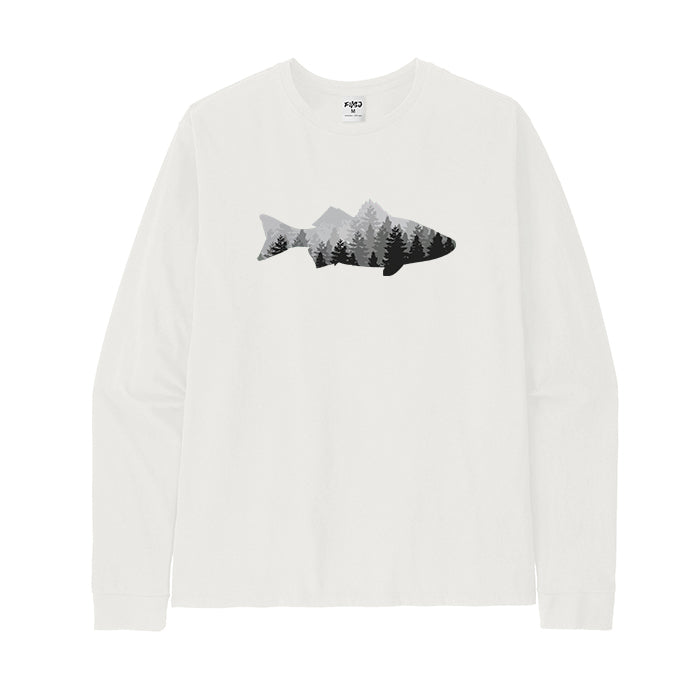 Fish and Forest Long Sleeve T-Shirt