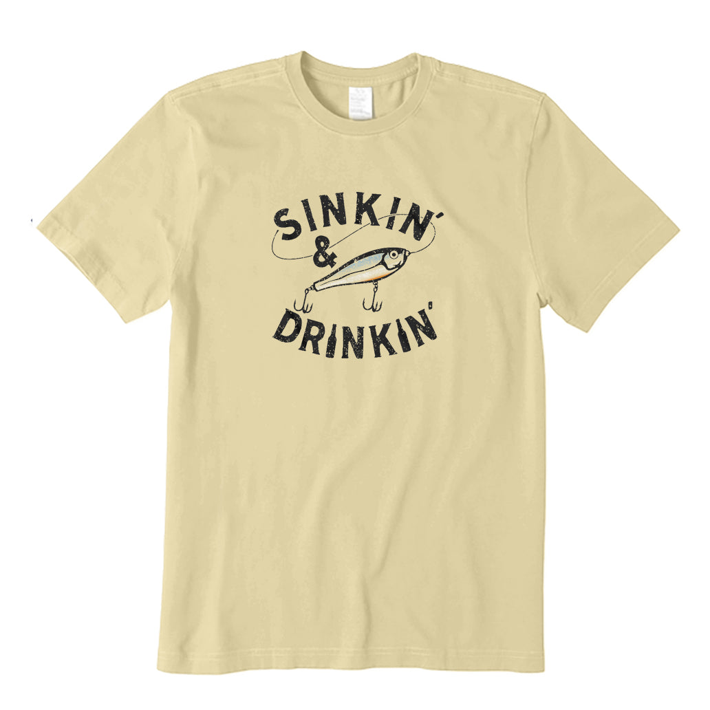 Sinkin' & Drinkin' Fishing T-Shirt