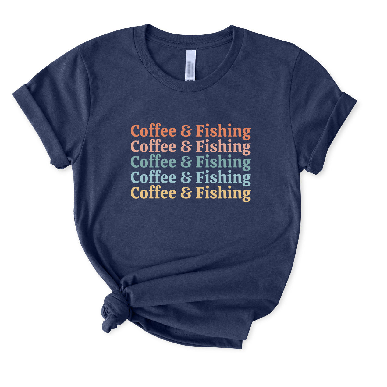 Coffee and Fishing T-Shirt for Women