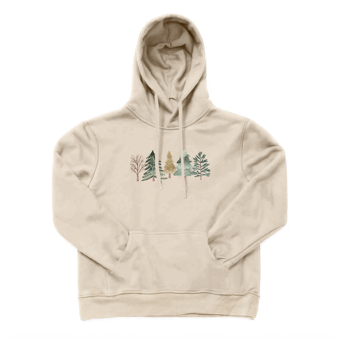 Merry and Bright Trees Hoodie