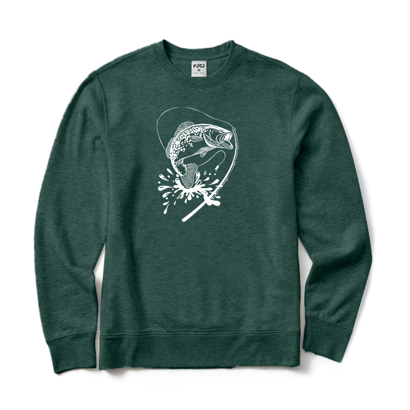 Bass Fishing Crewneck Sweatshirt