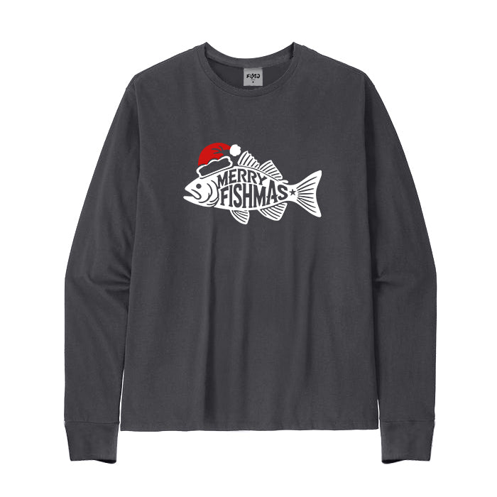 Merry Fishmas Long Sleeve T-Shirt