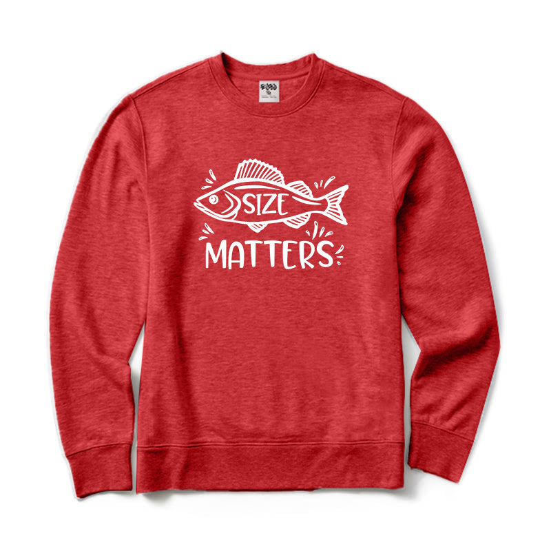 Size Matters Crewneck Sweatshirt