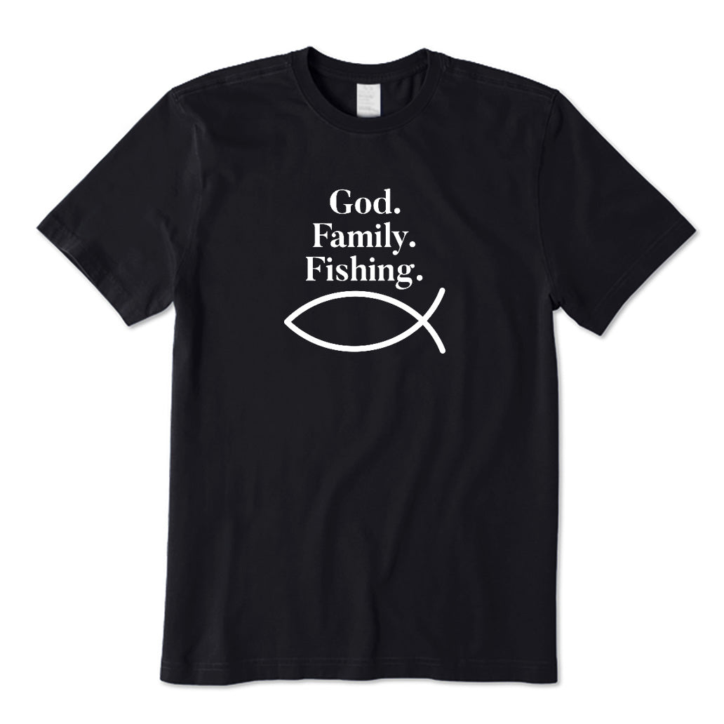 God Family Fish T-Shirt