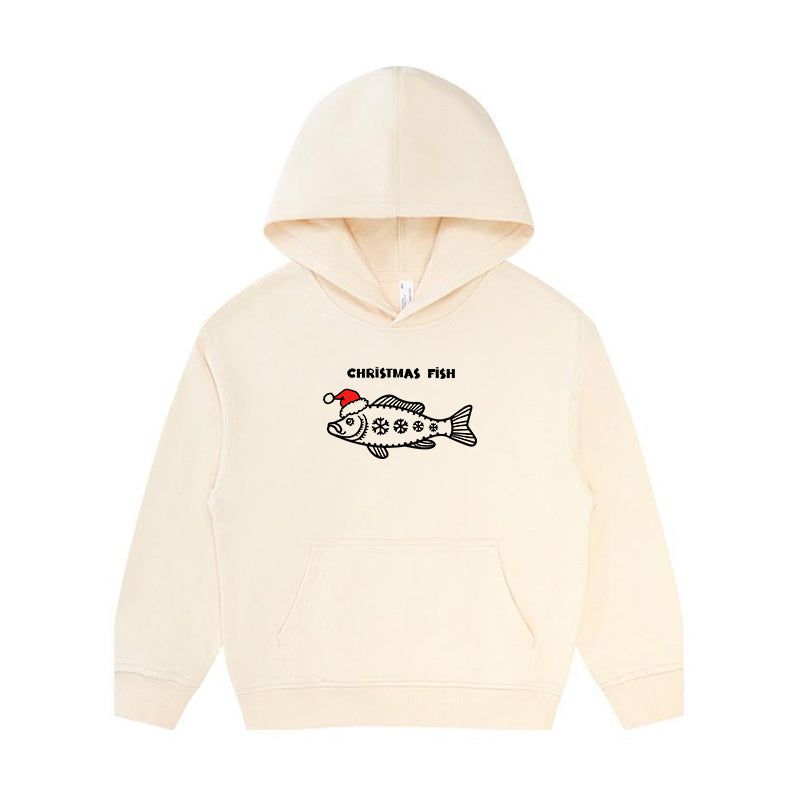 Christmas Fish Kid's Hoodie