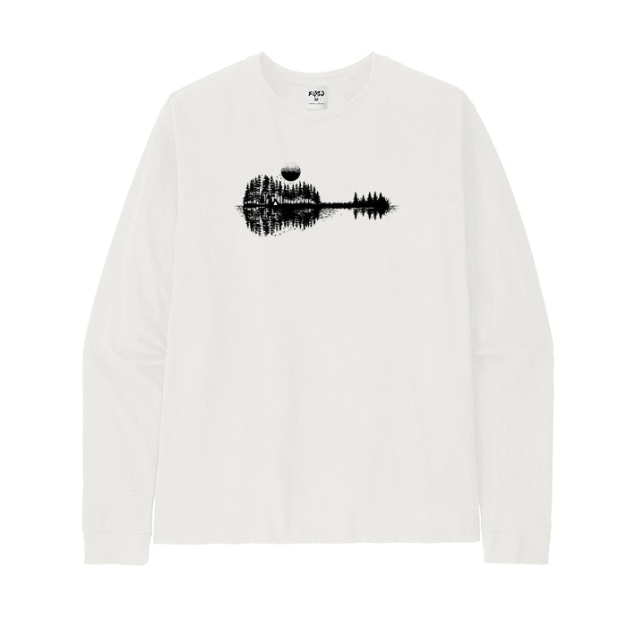 Nature Guitar Long Sleeve T-Shirt