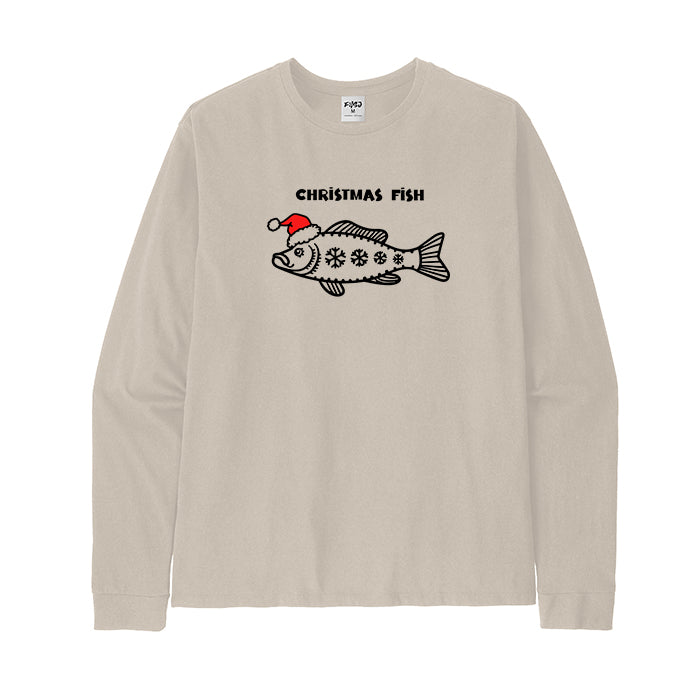 Christmas Fish Long Sleeve T-Shirt