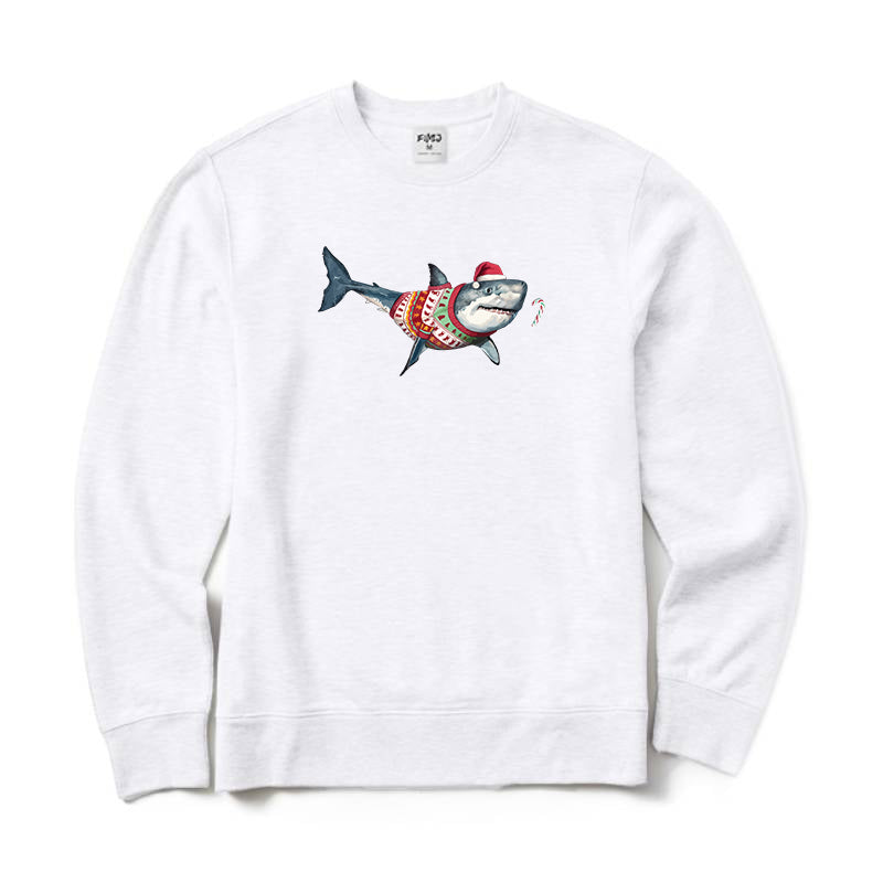 Sharks Christmas Crewneck Sweatshirt