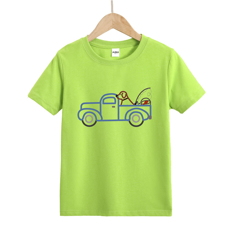 Gone Fishing Kid's T-Shirts