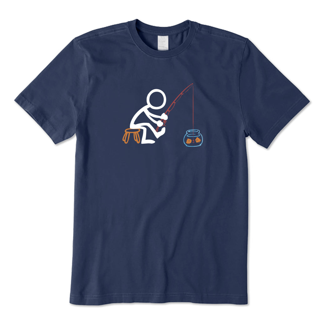 Fish Tank Fishing T-Shirt