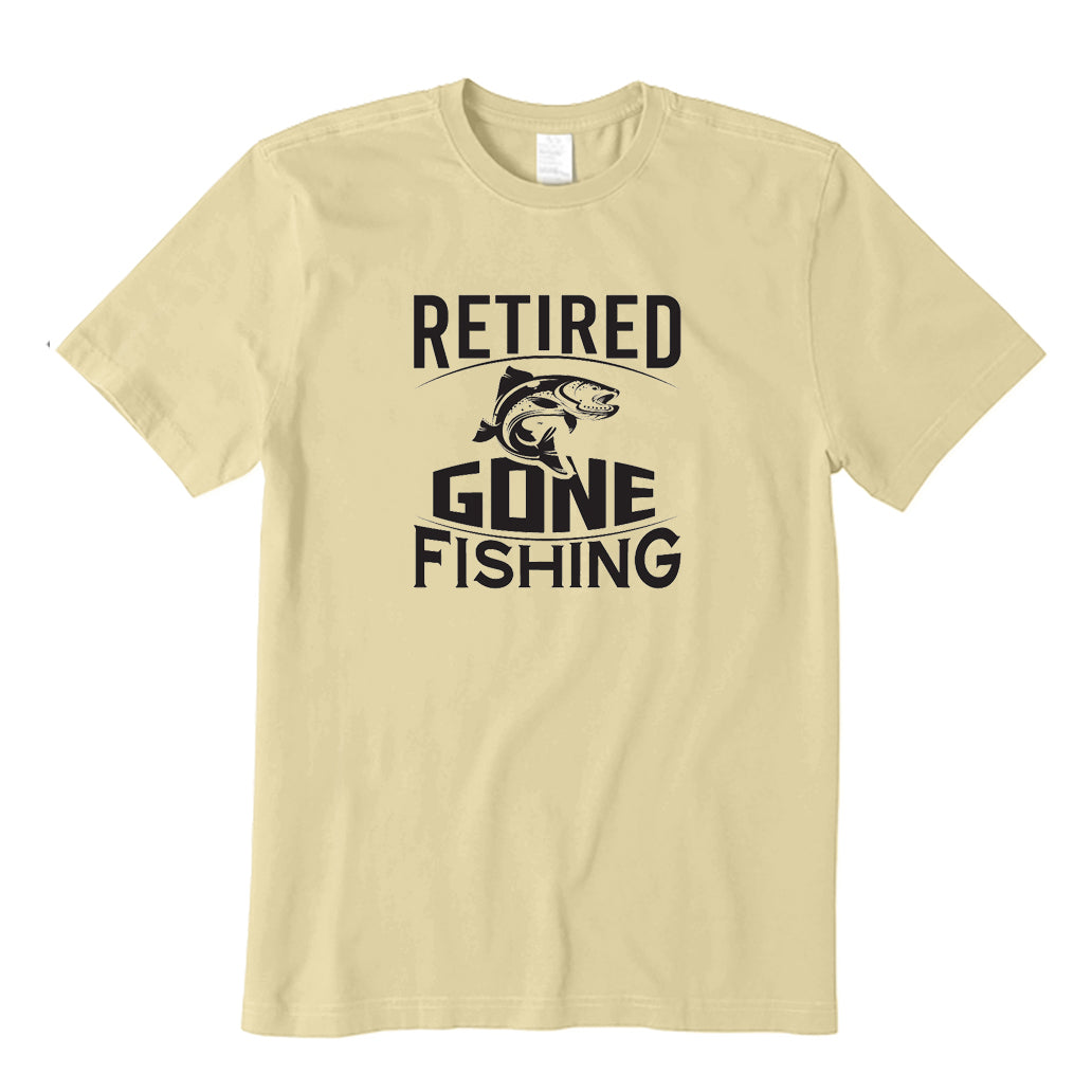 Retired Gone Fishing T-Shirt