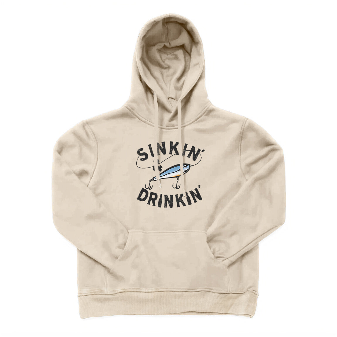 Sinkin' & Drinkin' Fishing Hoodie