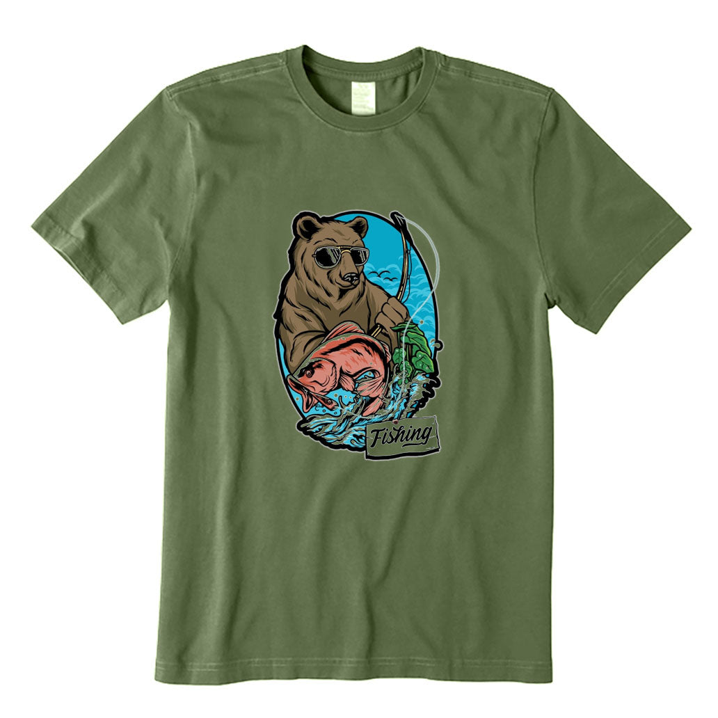 Bear Fishing T-Shirt