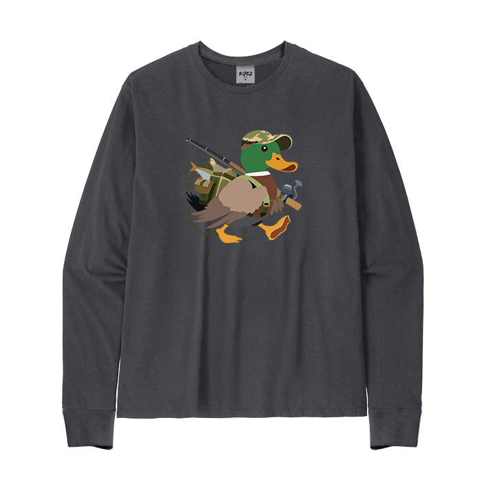 Duck Fishing Long Sleeve T-Shirt