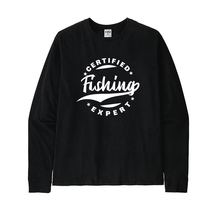 Certified Fishing Expert Long Sleeve T-Shirt