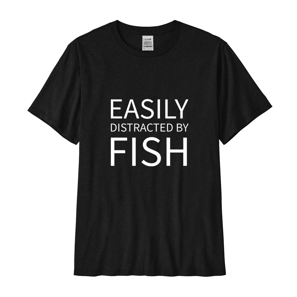Easily Distracted By Fish  Performance T-SHIRT
