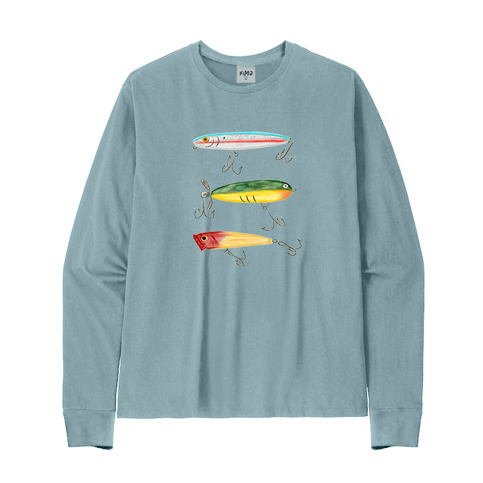 FISHING LURES Long Sleeve T-Shirt