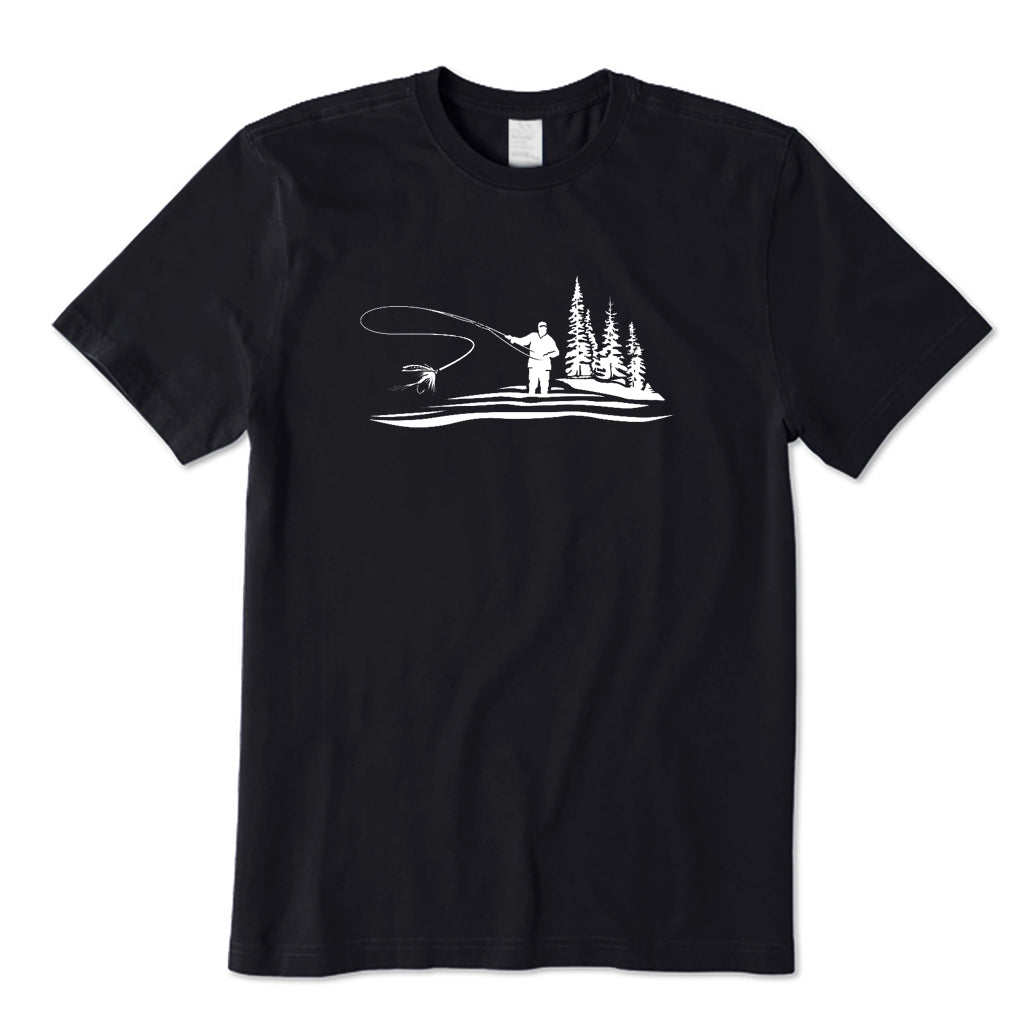 Fly Fishing scape T-Shirt