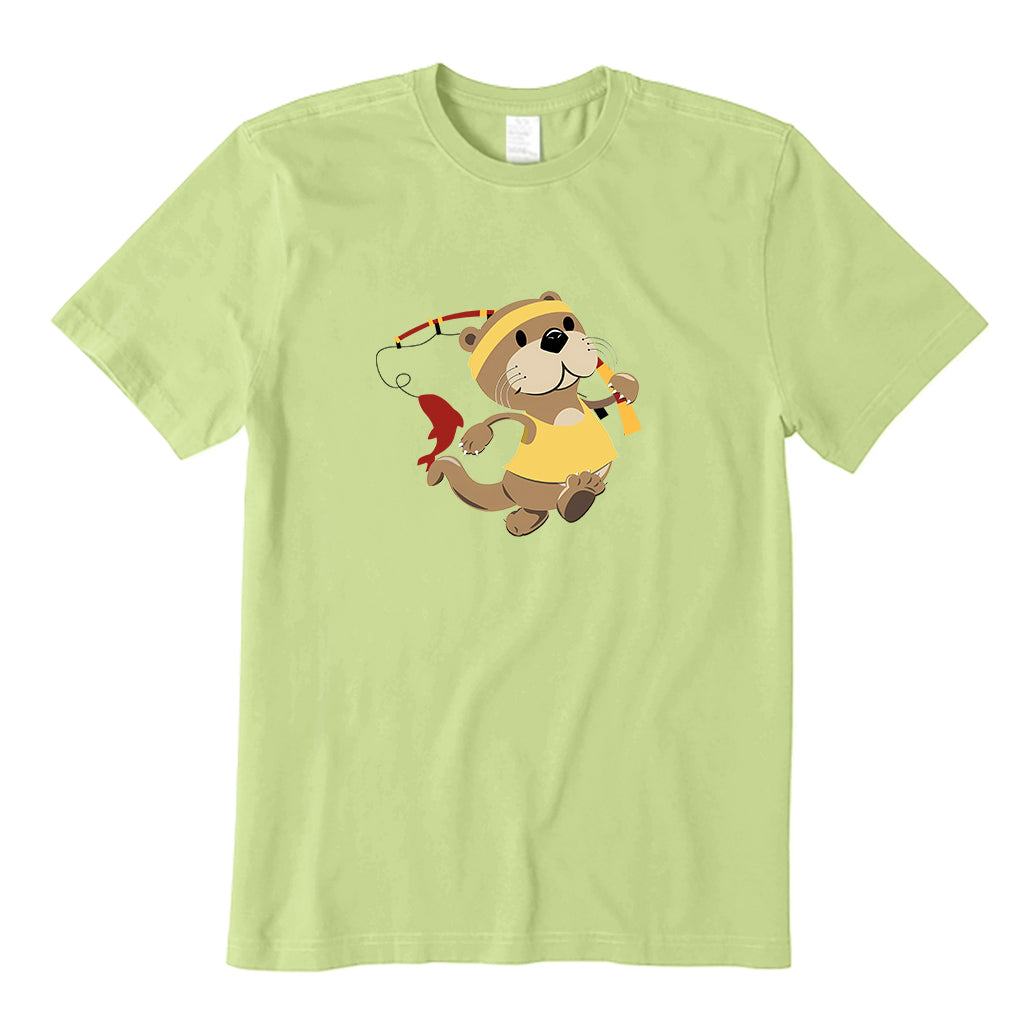 Tiger Happy Fishing T-Shirt